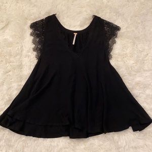 Free People Lace Tank Top